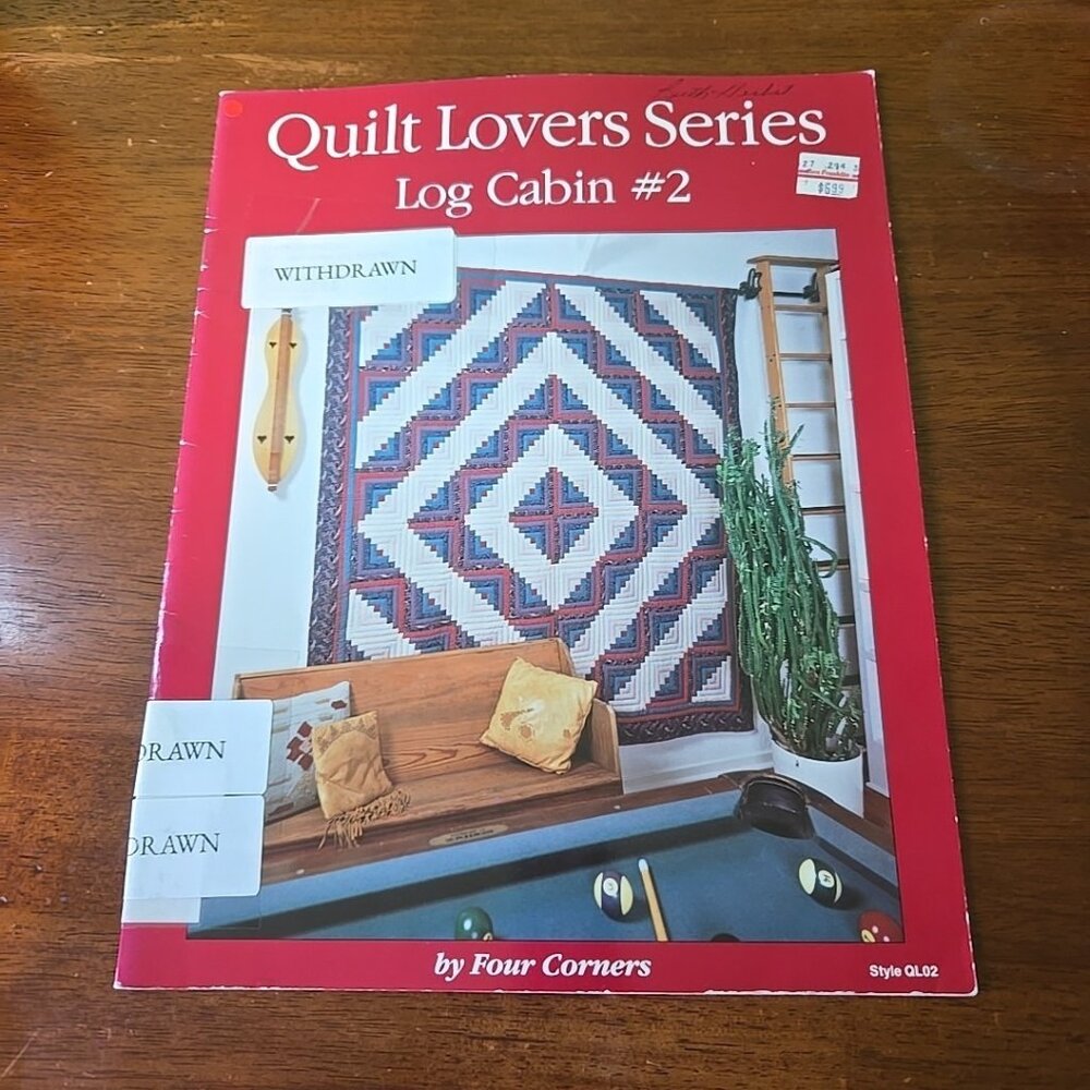 Quilt Lovers Series︱Log Cabin #2︱Four Corners︱QL02︱1991︱Quilting